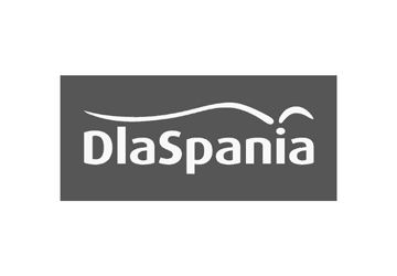 logo klienta czarno-białe